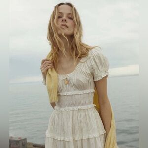 DOEN Leanne dress salt SZ S $ 298